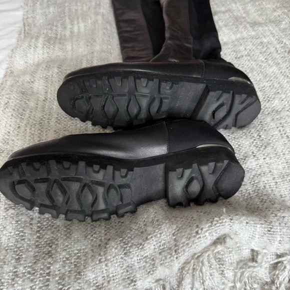 Donald Pliner Black Knee-High Boots - Picture 2 of 4